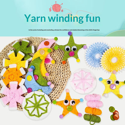 Kids Yarn Wrapping DIY Craft Kit