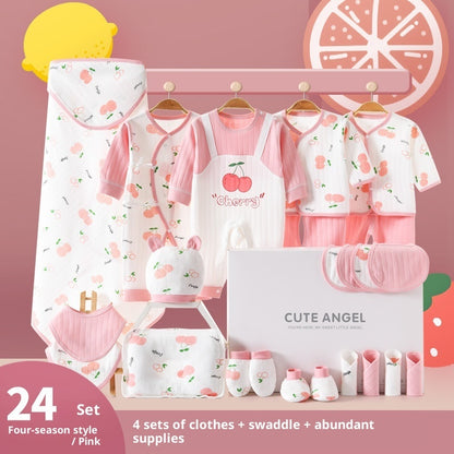 Clothes For Babies Pure Cotton Gift Set New