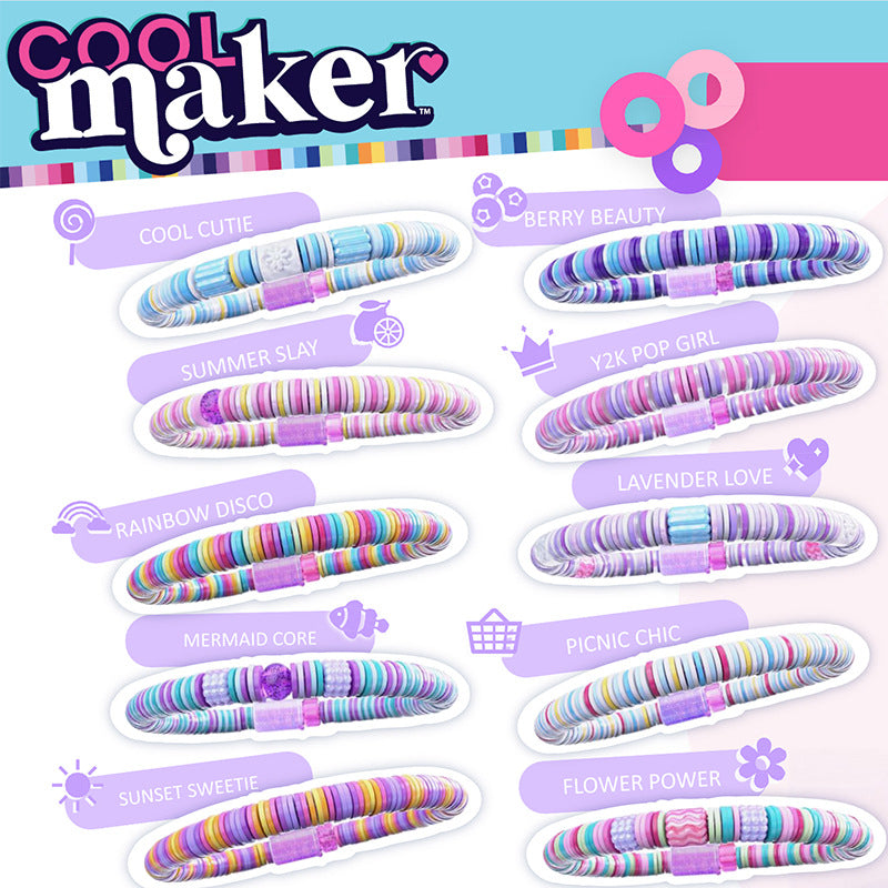 Handmade Weaving Toy for Girls, Birthday Gift DIY Bracelet Maker