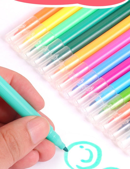 208 PCS Art Painting Set with Watercolor Pens and Drawing Board