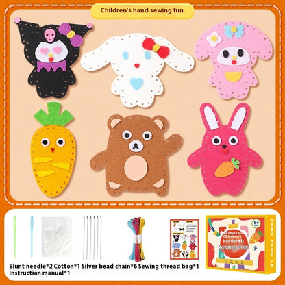 Children's Puzzle Handmade Doll Sewing Fun