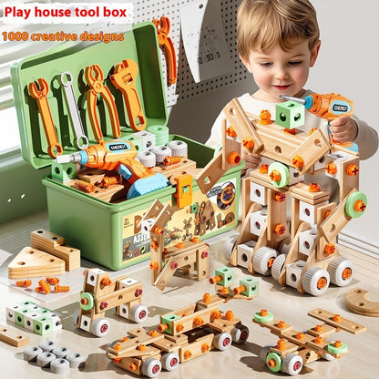 Children's Screw Toy Assembly And Disassembly Educational Concentration Boy