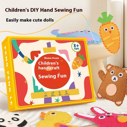 Children's Puzzle Handmade Doll Sewing Fun