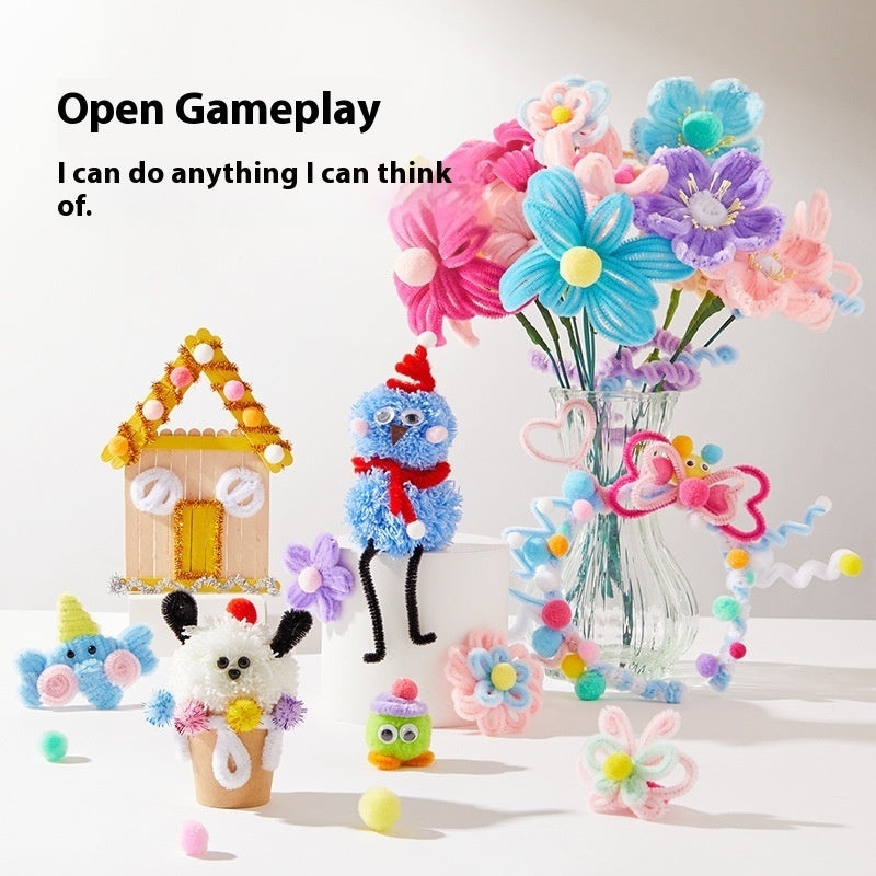 Twisted Stick Bouquet DIY Handmade Craft Kit