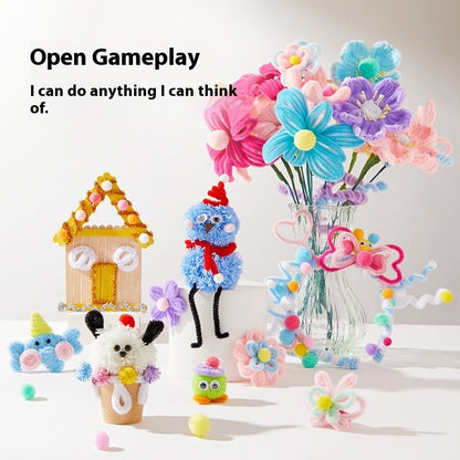 Twisted Stick Bouquet DIY Handmade Craft Kit