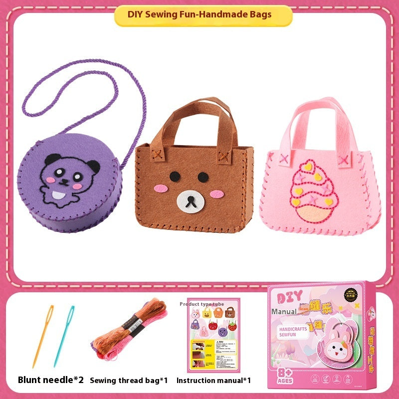 Children's Puzzle Handmade Doll Sewing Fun