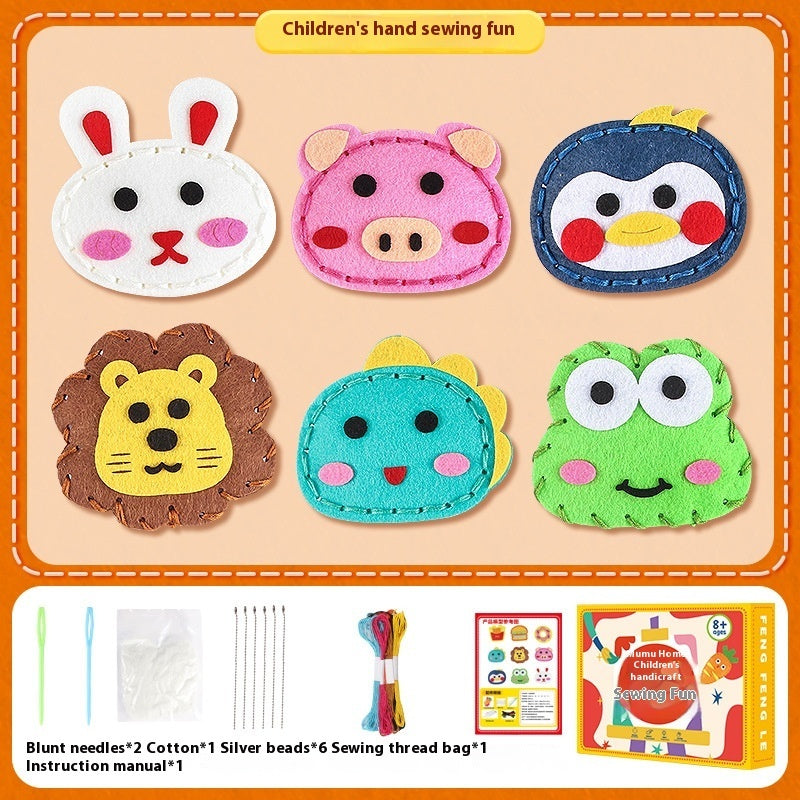 Children's Puzzle Handmade Doll Sewing Fun