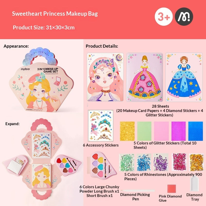 Princess and Garden Elf Fantasy Tattoo Nail Art Full Set
