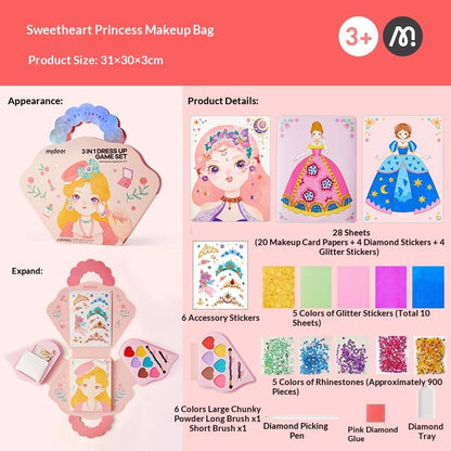 Princess and Garden Elf Fantasy Tattoo Nail Art Full Set