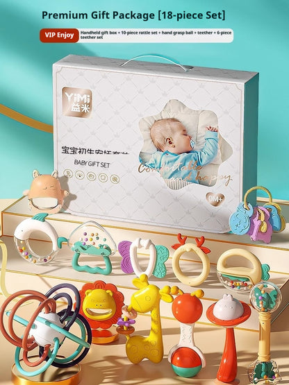 Baby Hand Cranked Bell Toy Newborn Meeting Gift Box Birthday Gift