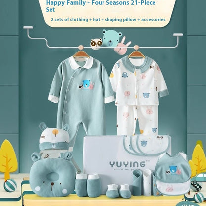Clothes For Babies Spring And Autumn Gift Set