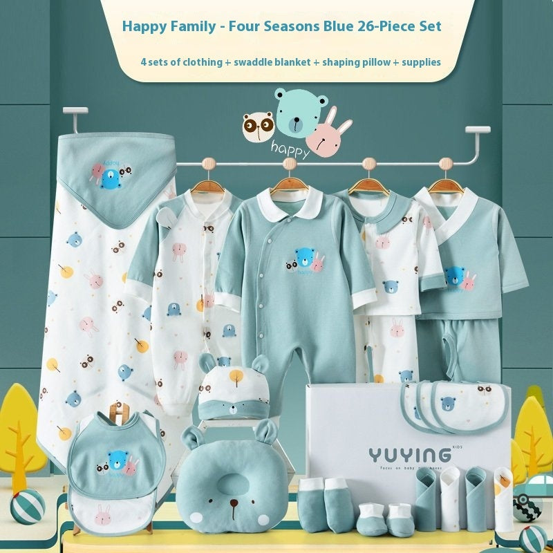 Clothes For Babies Spring And Autumn Gift Set