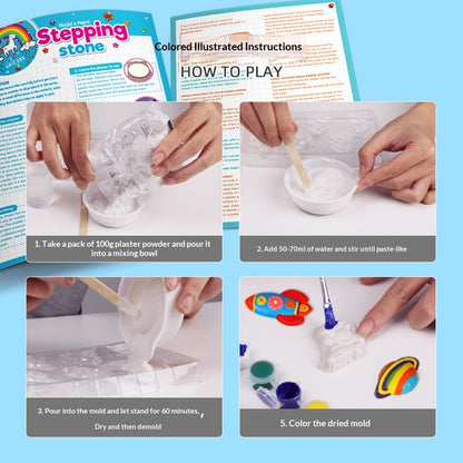 DIY Plaster Painting and Doodling Kit for Kids