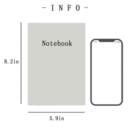 Rainbow Plush A5 Notebook Cute Princess Journal Gift for Girls