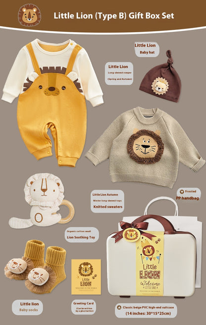 Baby Gift Box Set Little Lion Knitted Sweater
