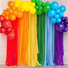 Rainbow Crepe Paper Streamers