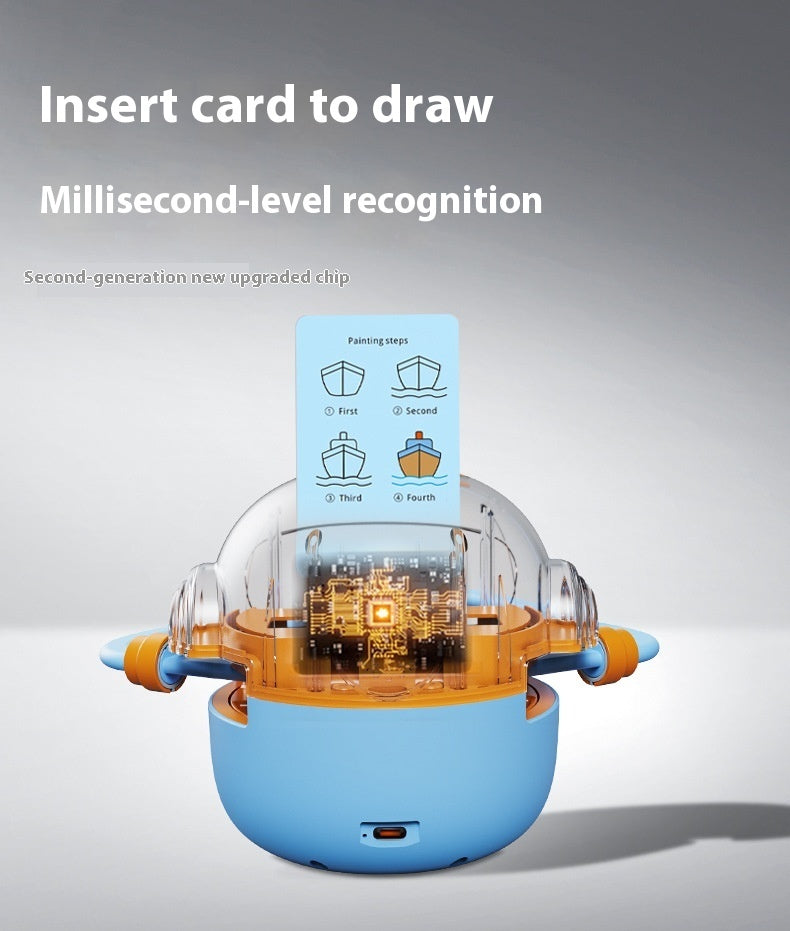 New Children's Educational Toys Automatic Painting Early Education Robot