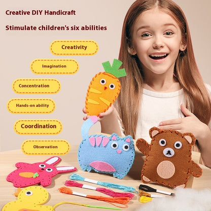 Children's Puzzle Handmade Doll Sewing Fun