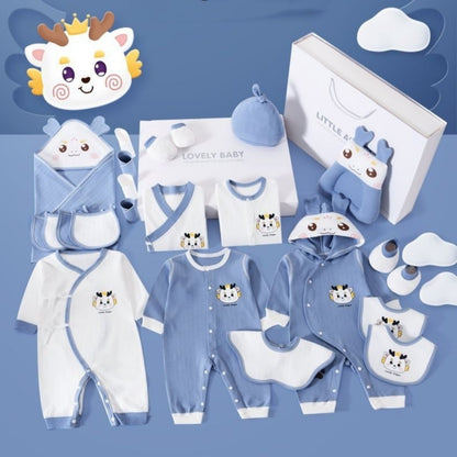 Pure Cotton Baby Clothes Gift Set Soft and Breathable Newborn Outfit Bundle