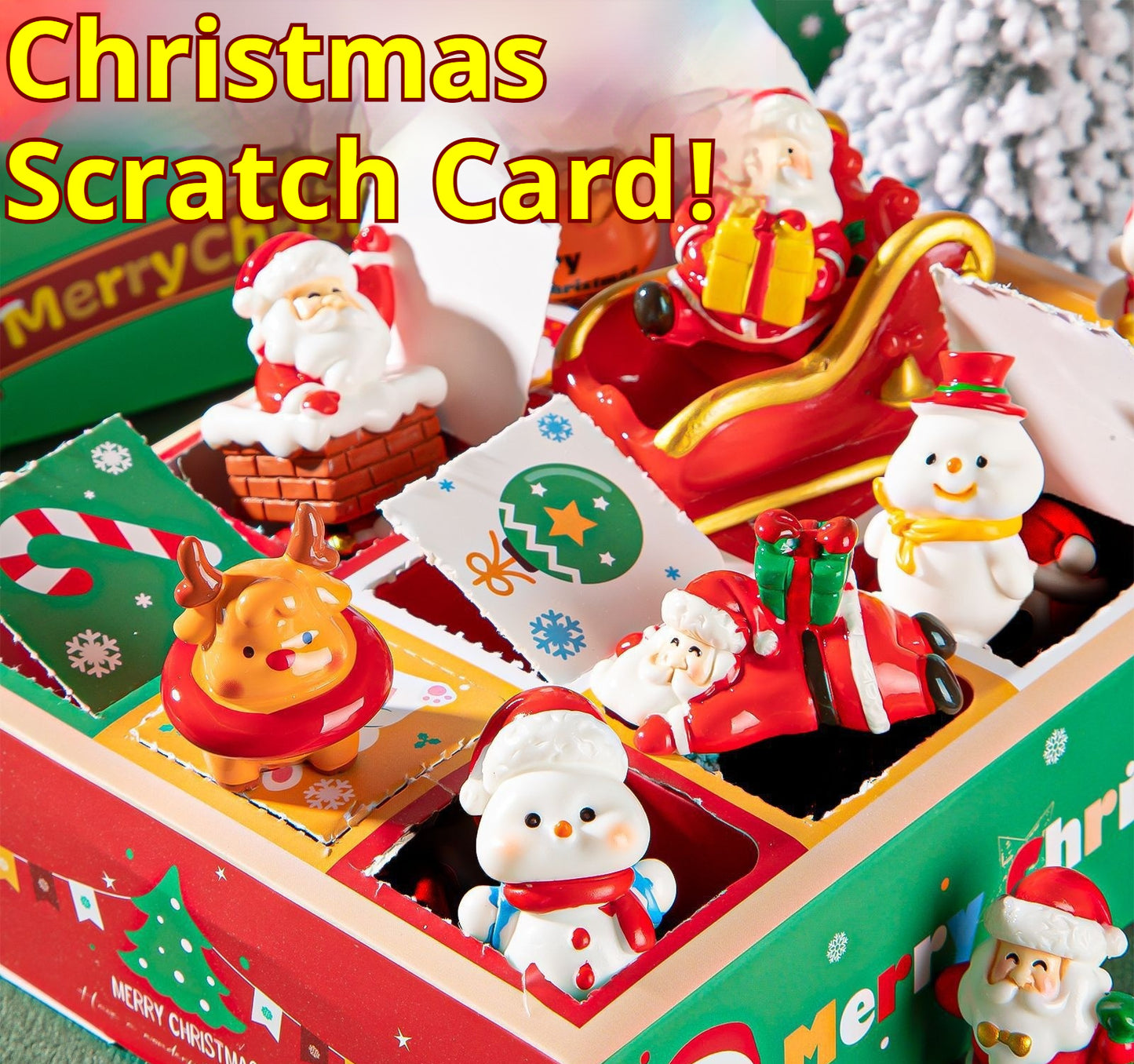 Christmas Blind Box Gift Peek-a-boo Toy