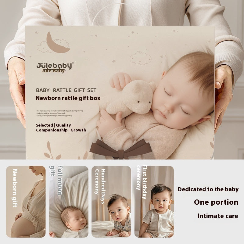 Newborn Baby Gift Box Supplies Early Education Set for 0–6 Months