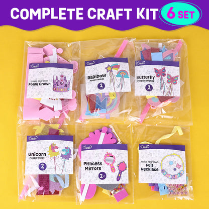 DIY Crown and Mirror Costume Craft Set