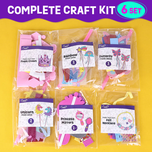 DIY Crown and Mirror Costume Craft Set