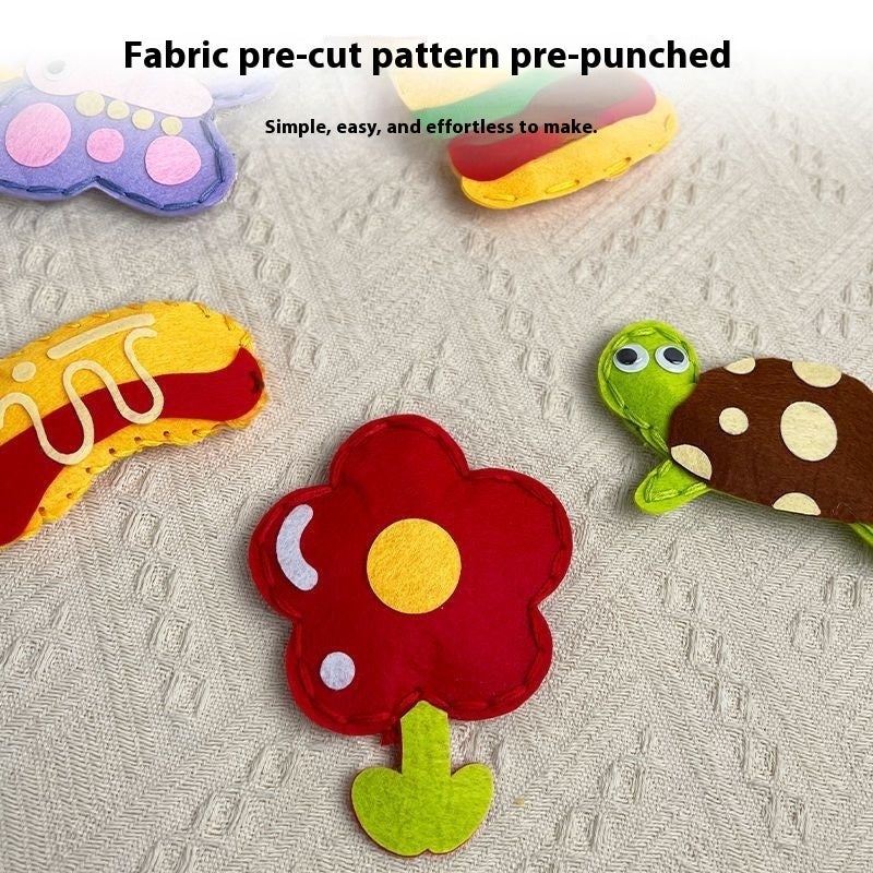 Children's Sewing Fun Toy Baby Handmade Cute Doll Pendant