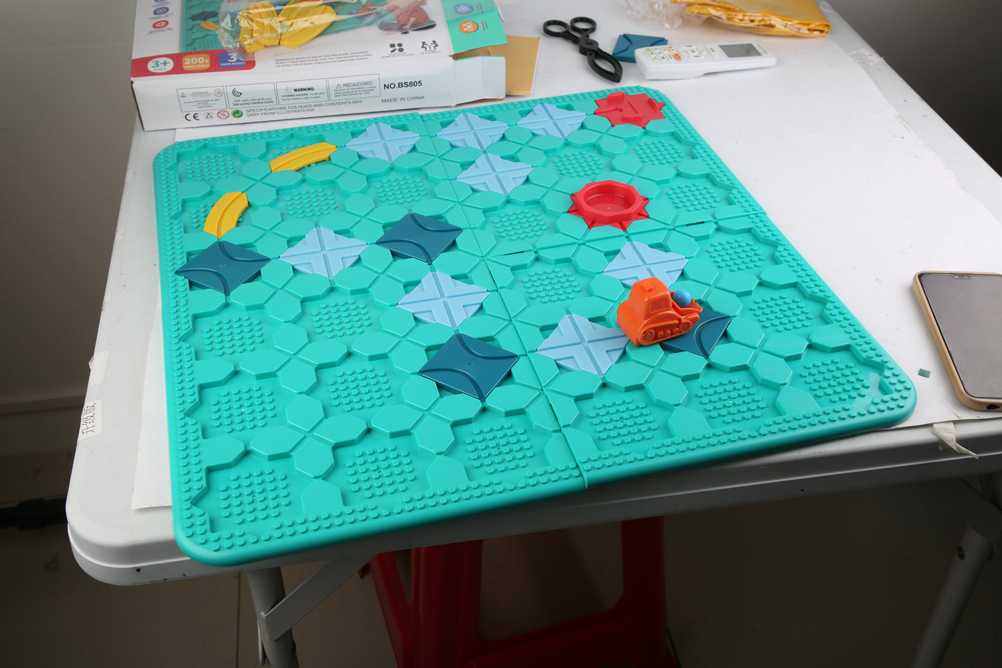 Kids Logical Road Builder Puzzle Montessori STEM Learning Toy for Ages 3–8