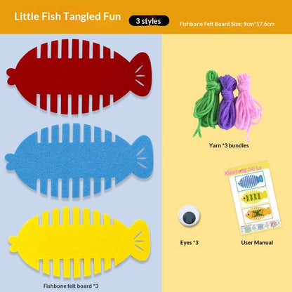 Kids Yarn Wrapping DIY Craft Kit