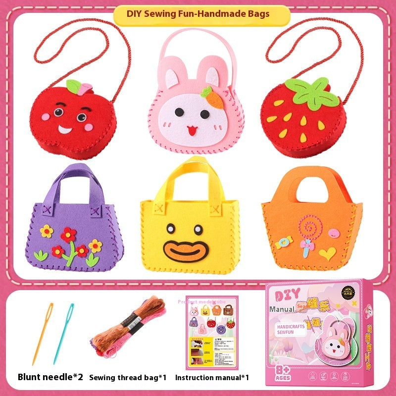 Children's Puzzle Handmade Doll Sewing Fun