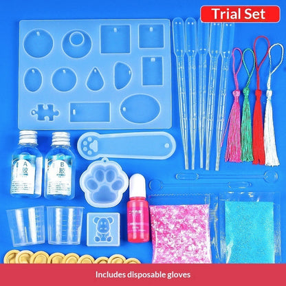 Crystal Epoxy Resin Kit For DIY Crafts