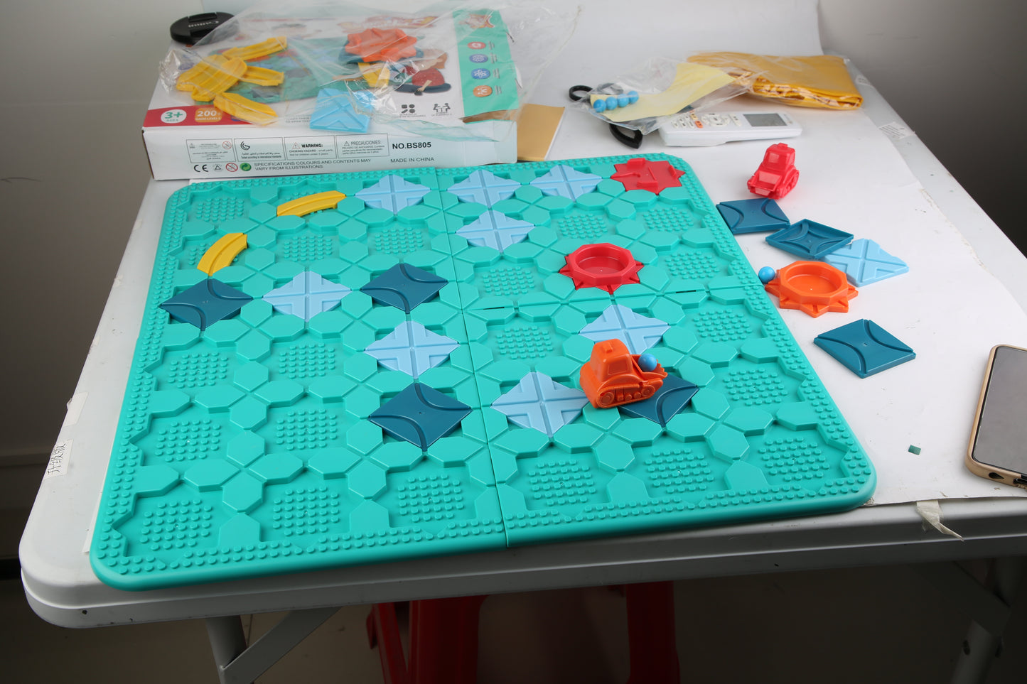 Kids Logical Road Builder Puzzle Montessori STEM Learning Toy for Ages 3–8