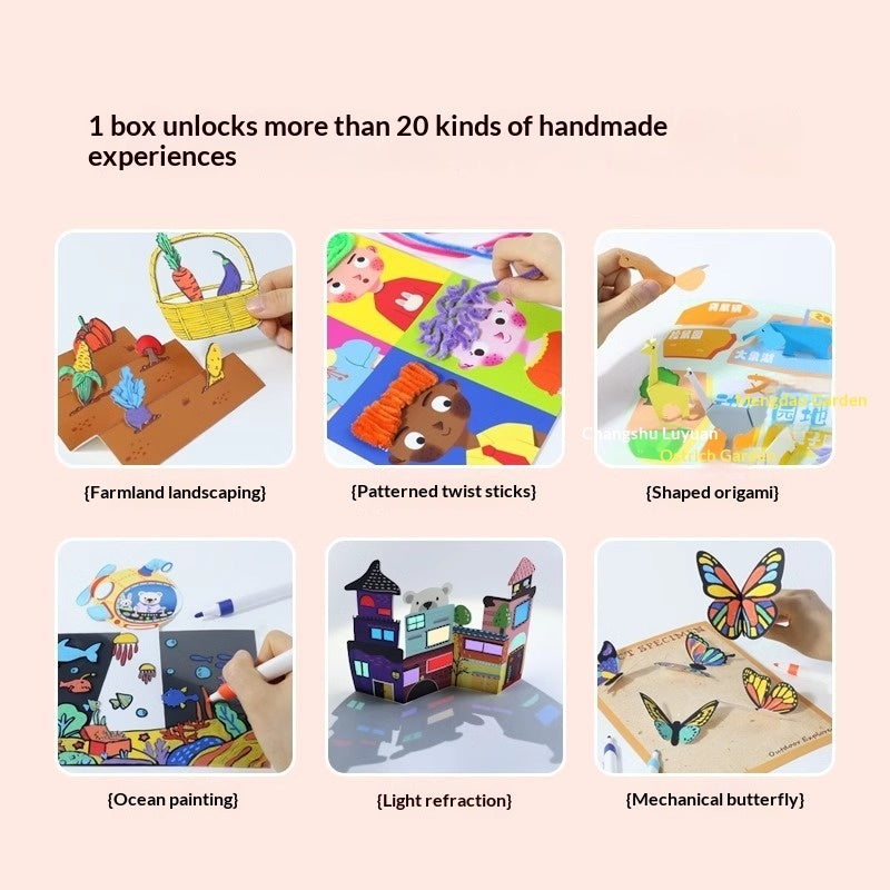 Kids Creative DIY Craft Art Box Gift Set