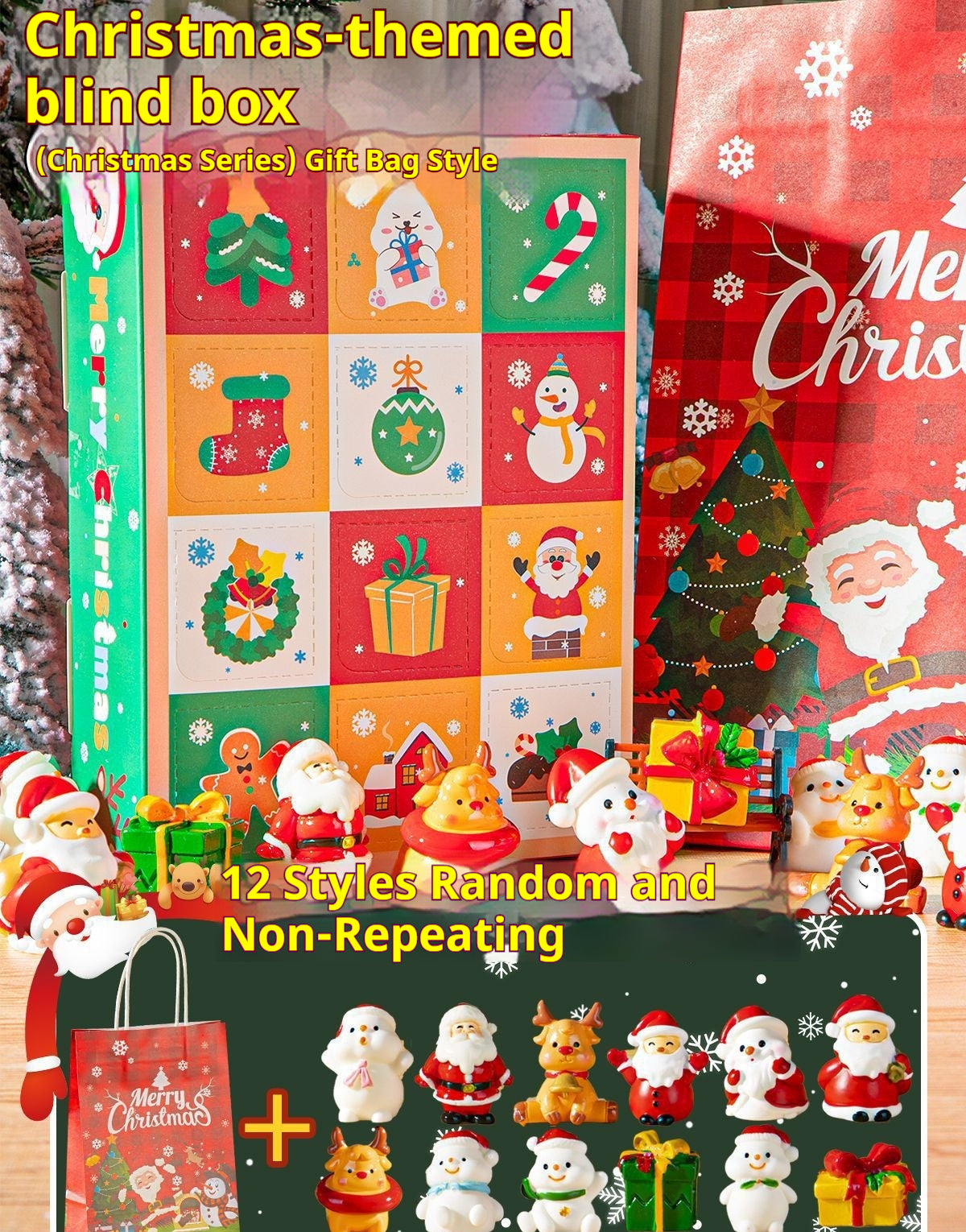 Christmas Blind Box Gift Peek-a-boo Toy