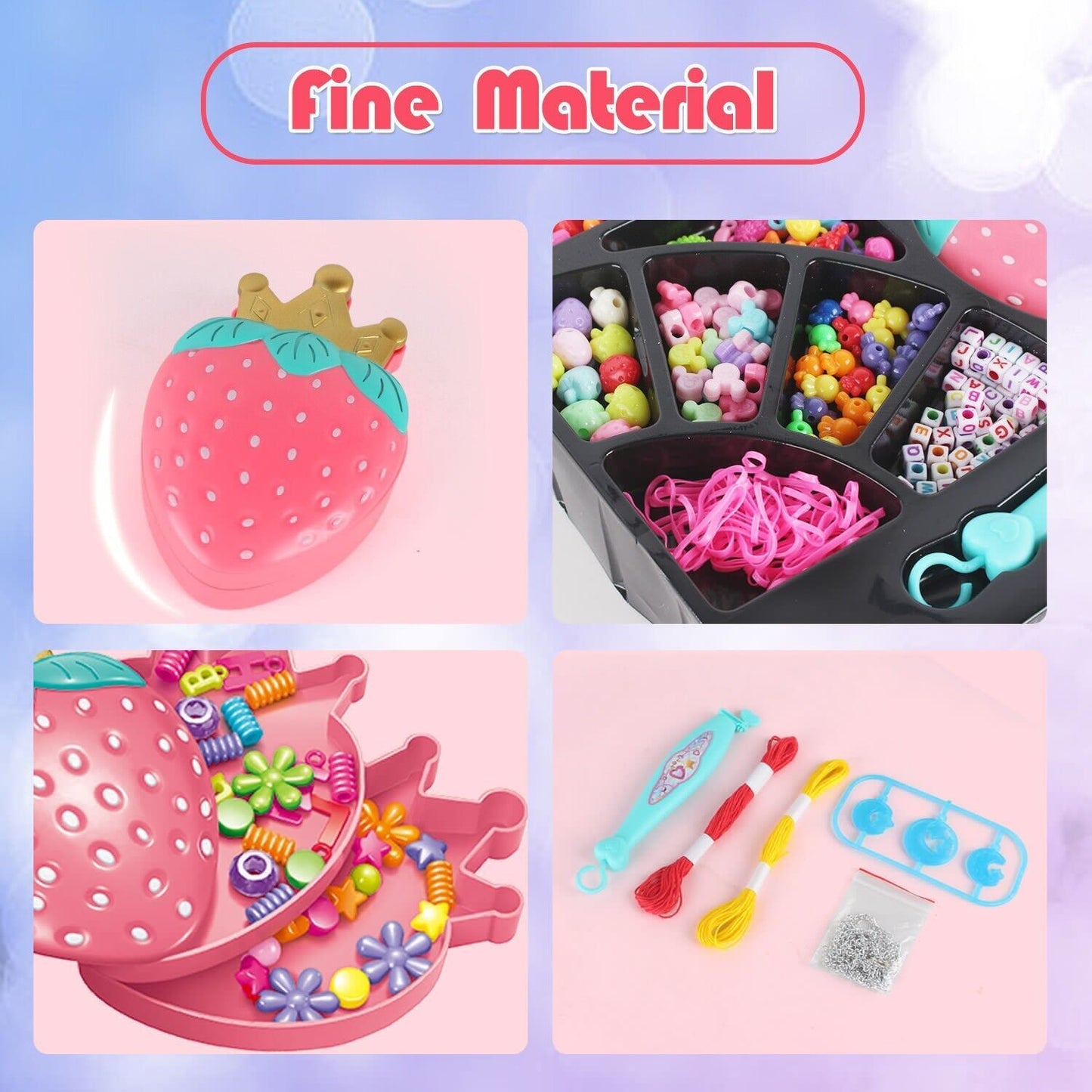 2025 DIY Charm Bracelet Kit for Girls