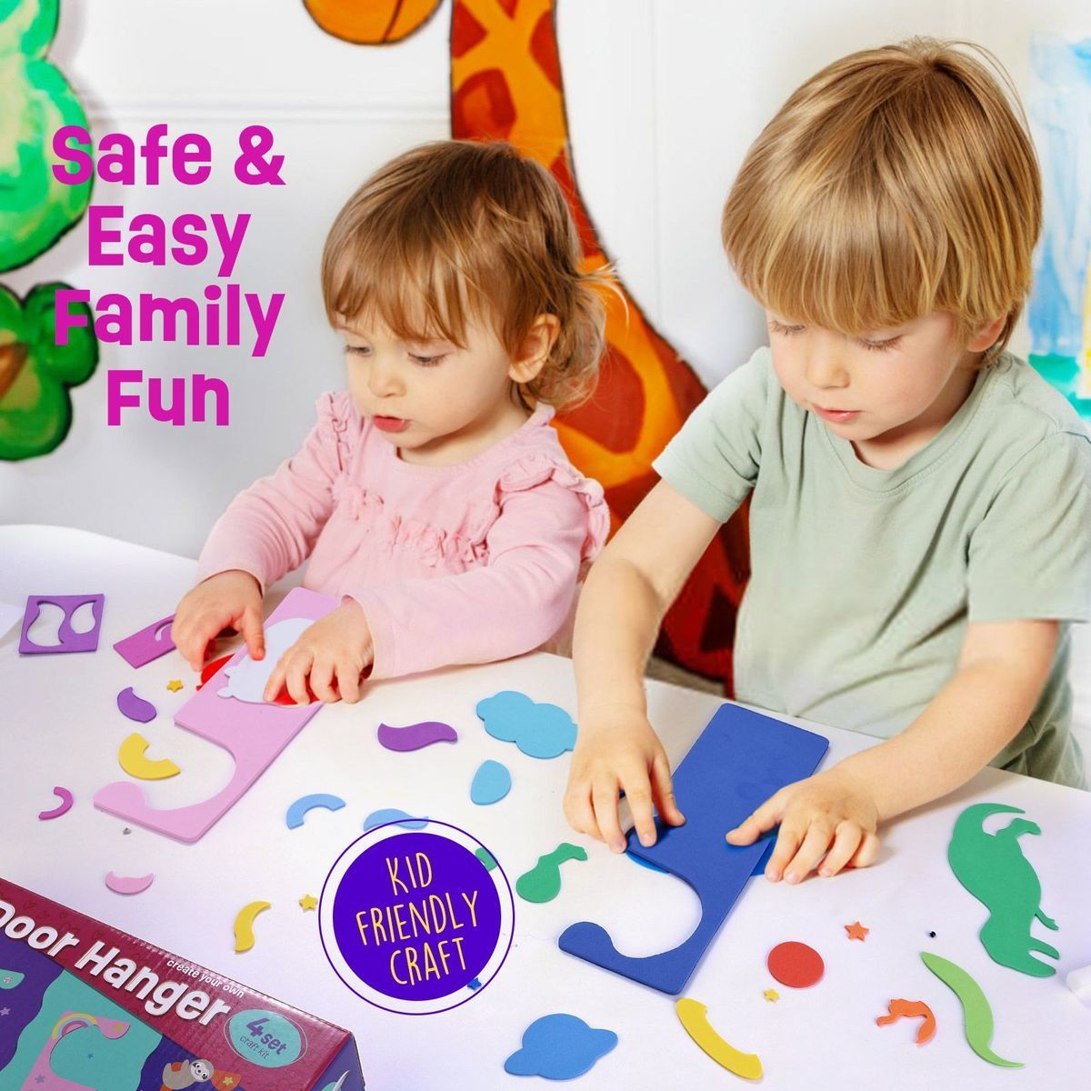 DIY Door Hanging Craft Set for Boys & Girls